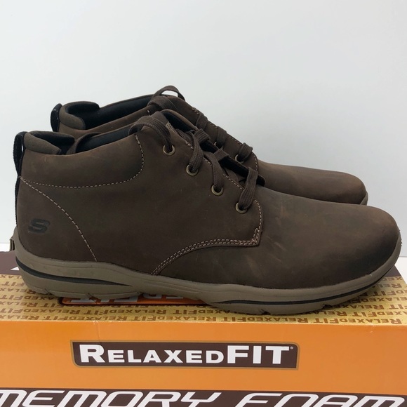 Skechers USA  Harper Meldon Chukka Boot Chocolate - Picture 6 of 8